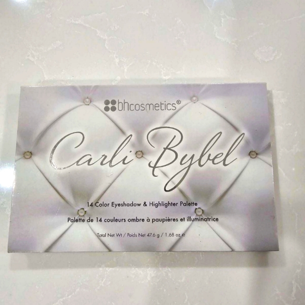 Carli bybel palette BHcosmetics Eyeshadow and highlighter